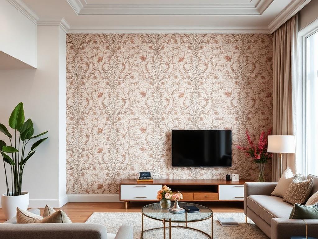 Decorative Wallpaper Installation